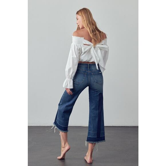 Insane Gene Mid-rise Crop Flare Jeans - P1301 - Size 7/27 - Picture 5 of 10